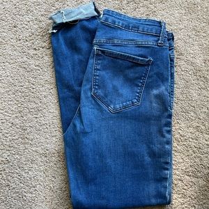 Super skinny 3/4 length jeans